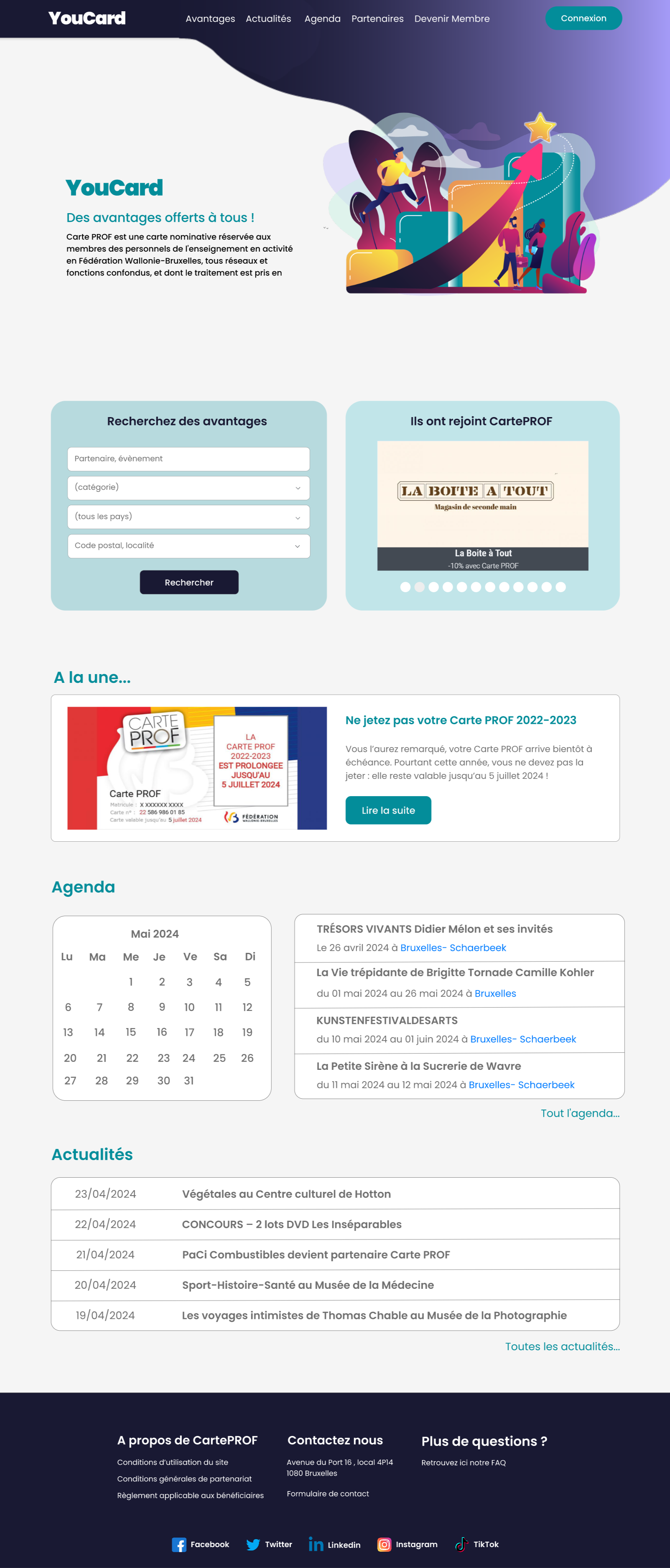 homepage of Genzen website